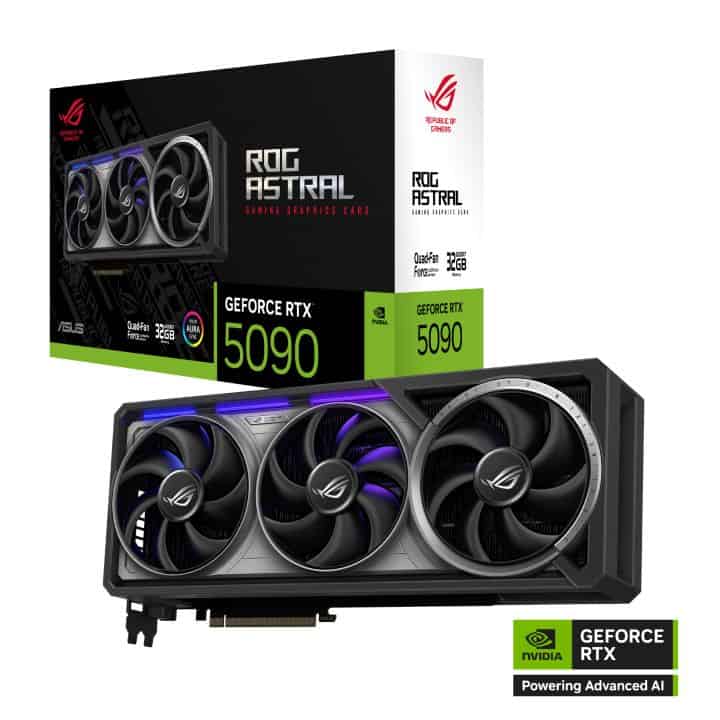 VGA ASUS ROG Astral Geforce RTX 5090 32GB GDDR7
